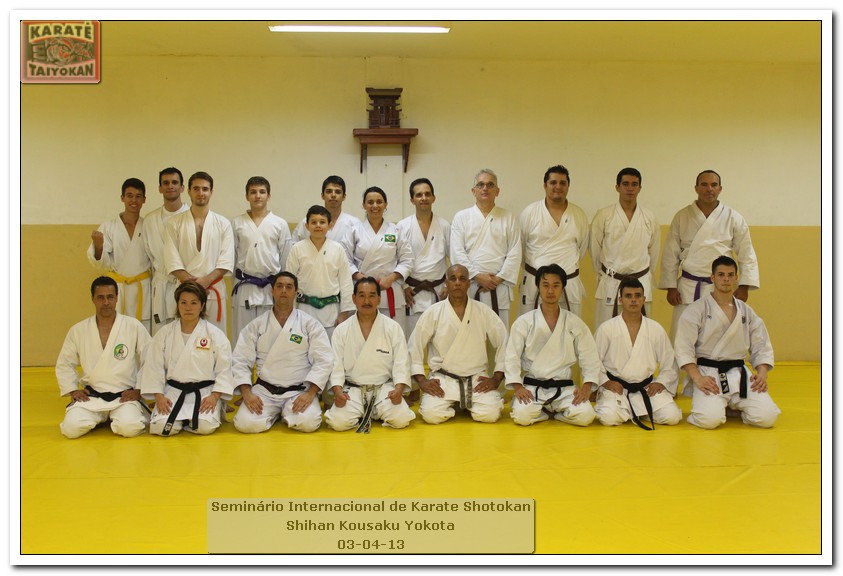 SEMINÁRIO INTERNACIONAL DE KARATE SHOTOKAN – SHIHAN KOUSAKU YOKOTA